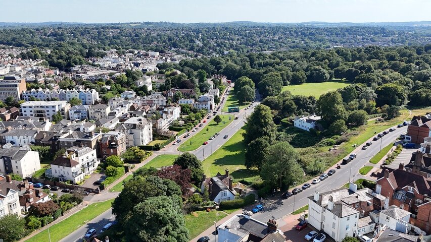 tunbridge wells ariel shot
